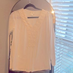 Size M- white blouse- only worn once